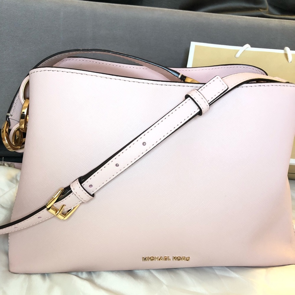 Michael Kors Portia Large Saffiano Satchel